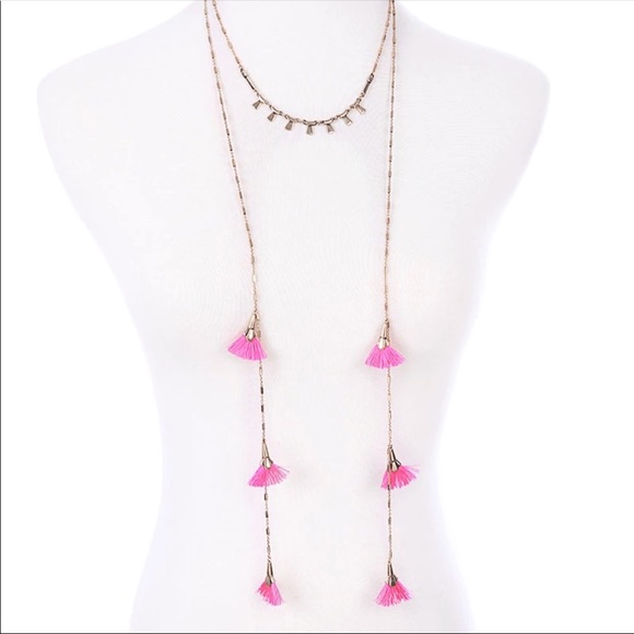Tassel Necklace(2 in 1) - Picture 3 of 7